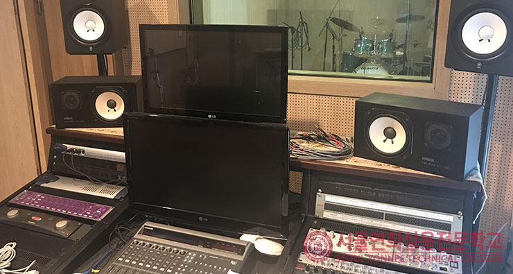 서울연희실용전문학교 실용음악학교 연습실사진